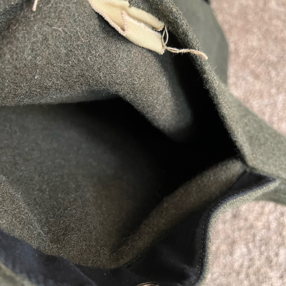 Filson Olive Green Wool Jacket - Picture 8 of 14